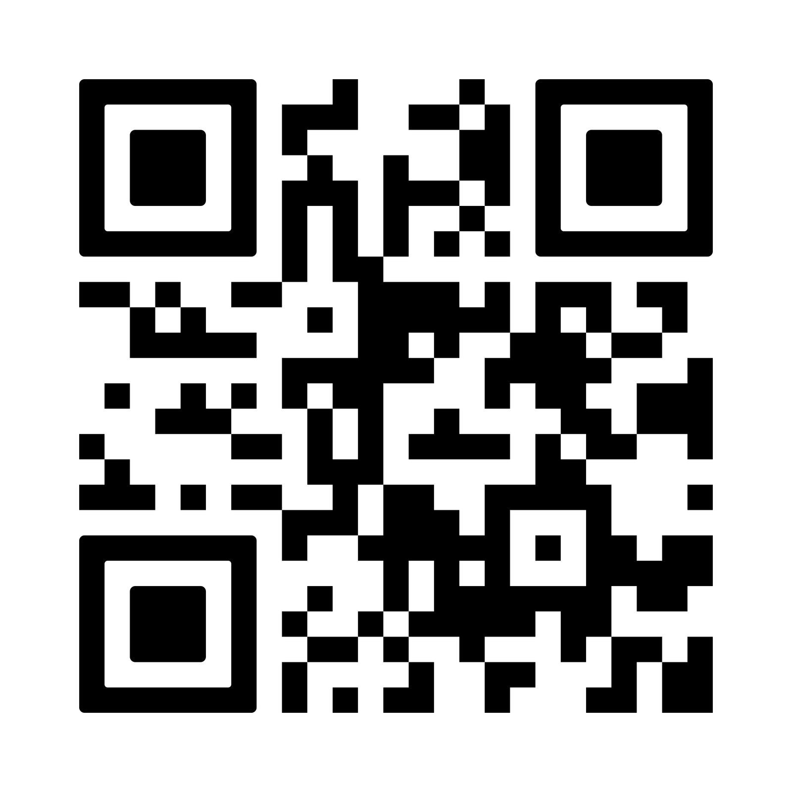 QR Code pour accéder au prototype MedEat